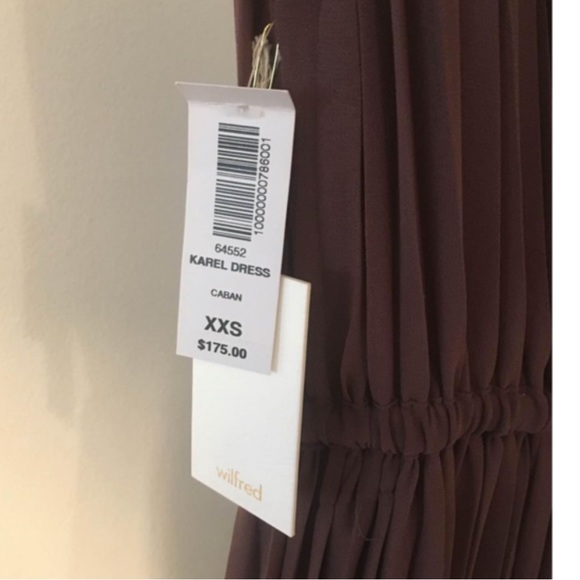 WILFRED XXS MAUVE KAREL DRESS - Picture 4 of 5